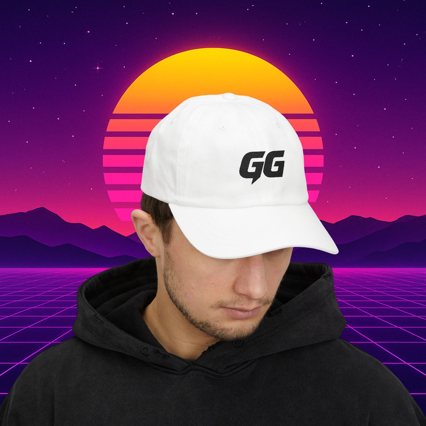 Classic GG Dad Hat (Black)