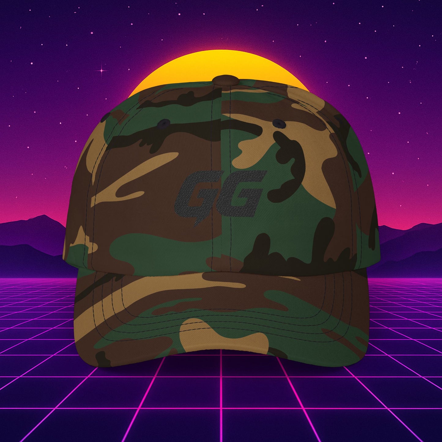 Classic GG Dad Hat (Black)