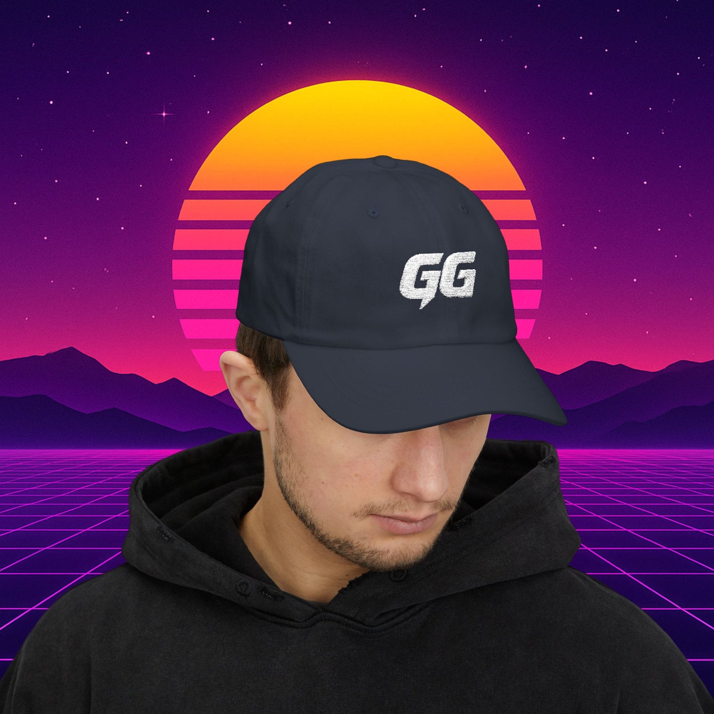 Classic GG Dad Cap (White)