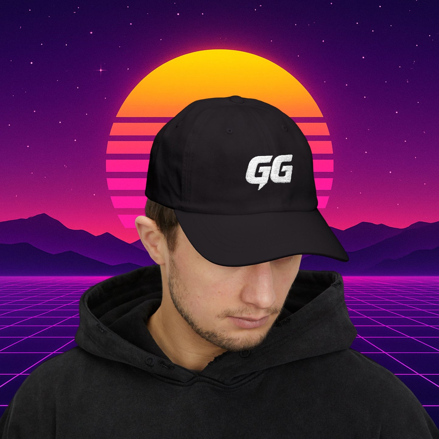 Classic GG Dad Cap (White)
