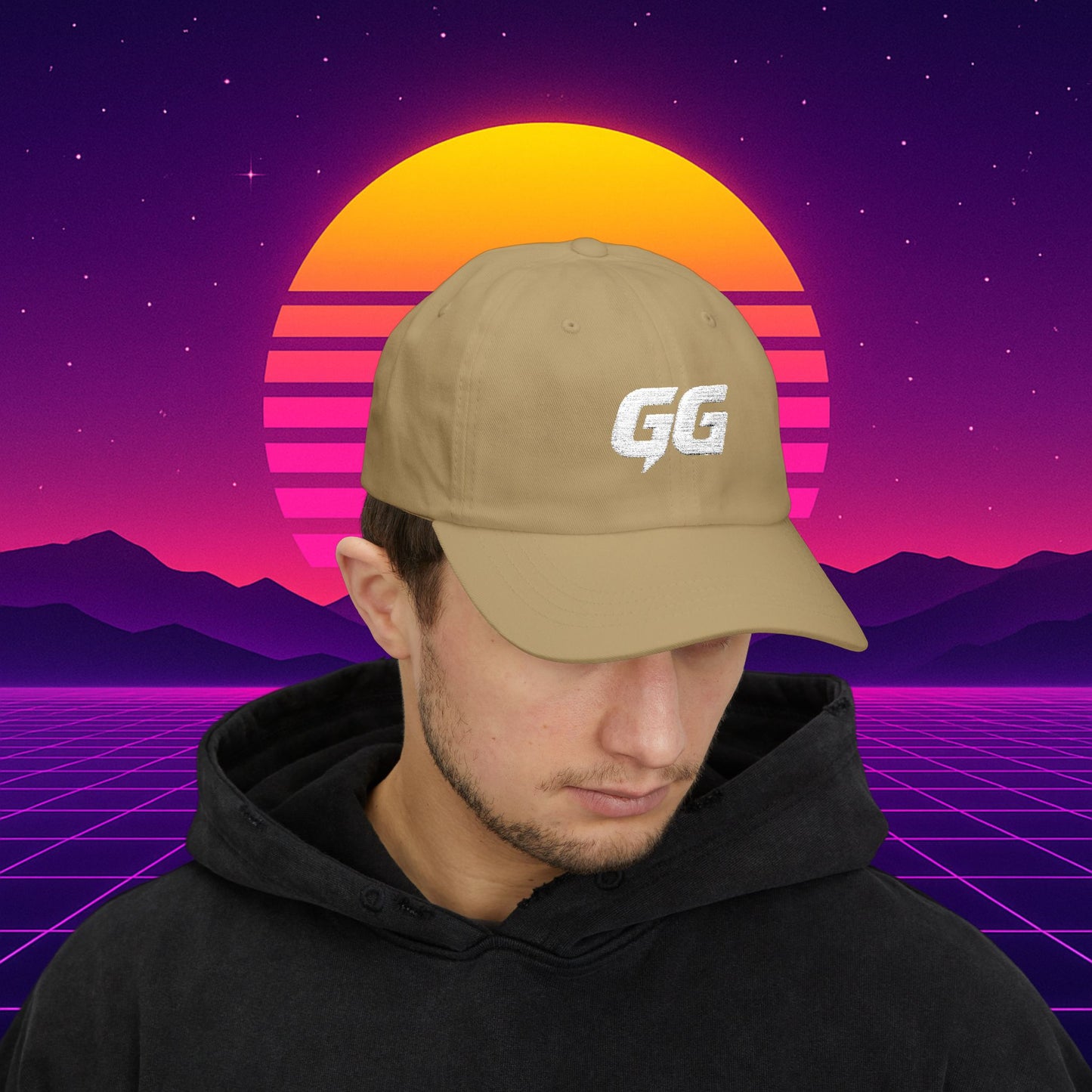 Classic GG Dad Cap (White)