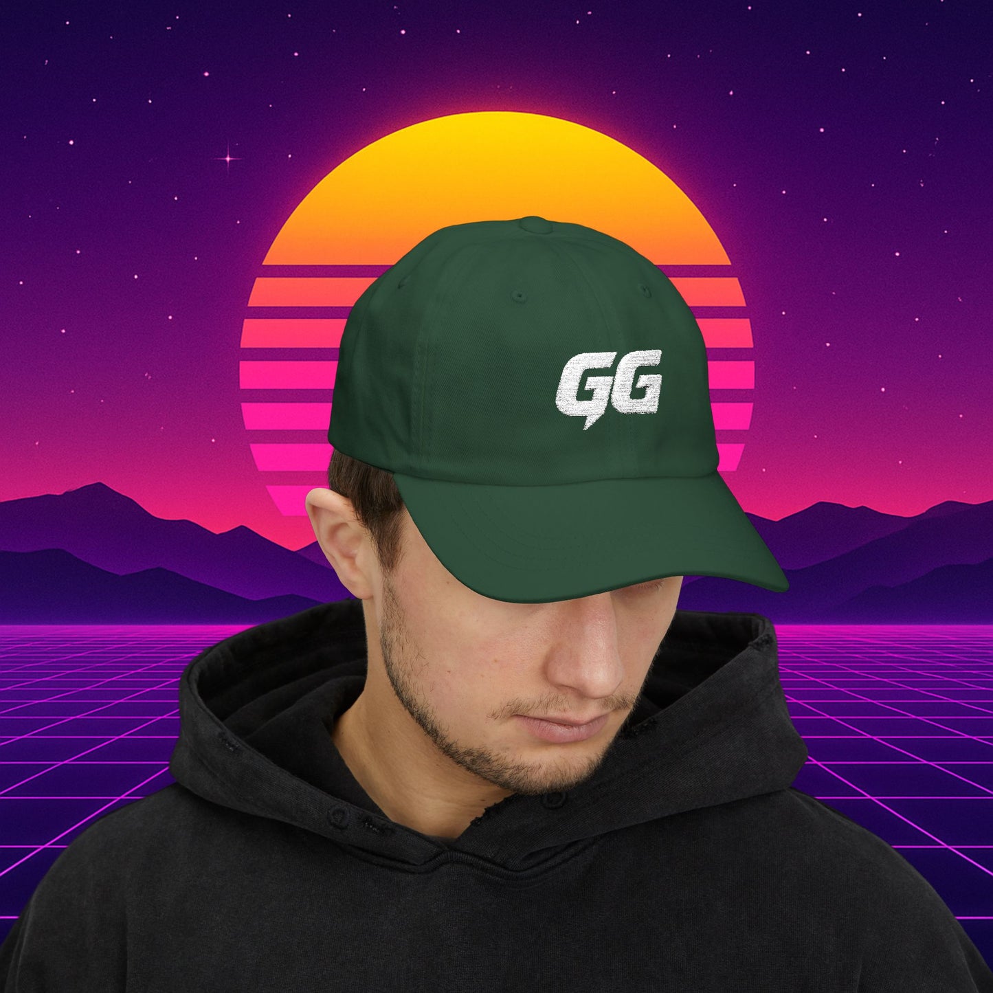 Classic GG Dad Cap (White)