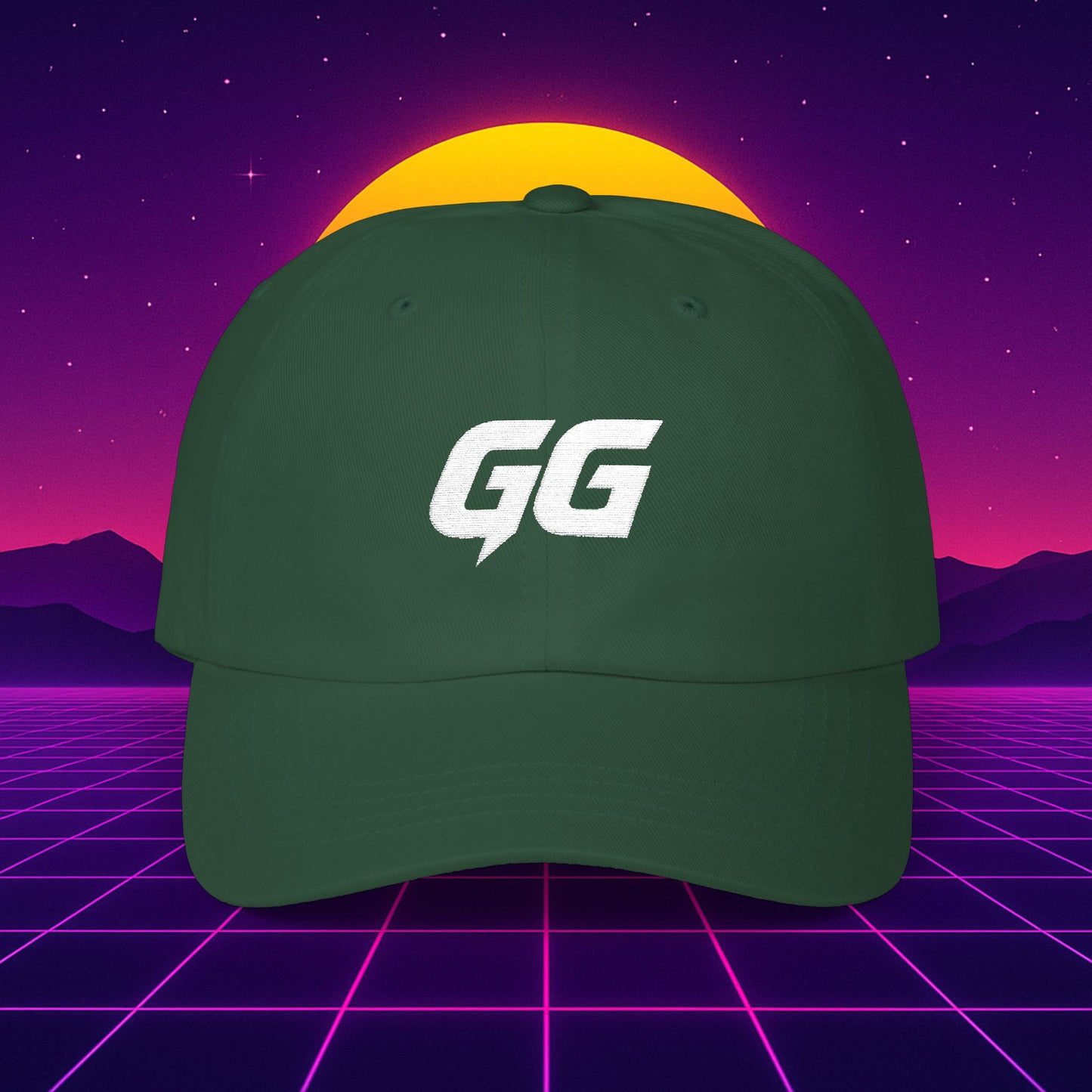 Classic GG Dad Cap (White)