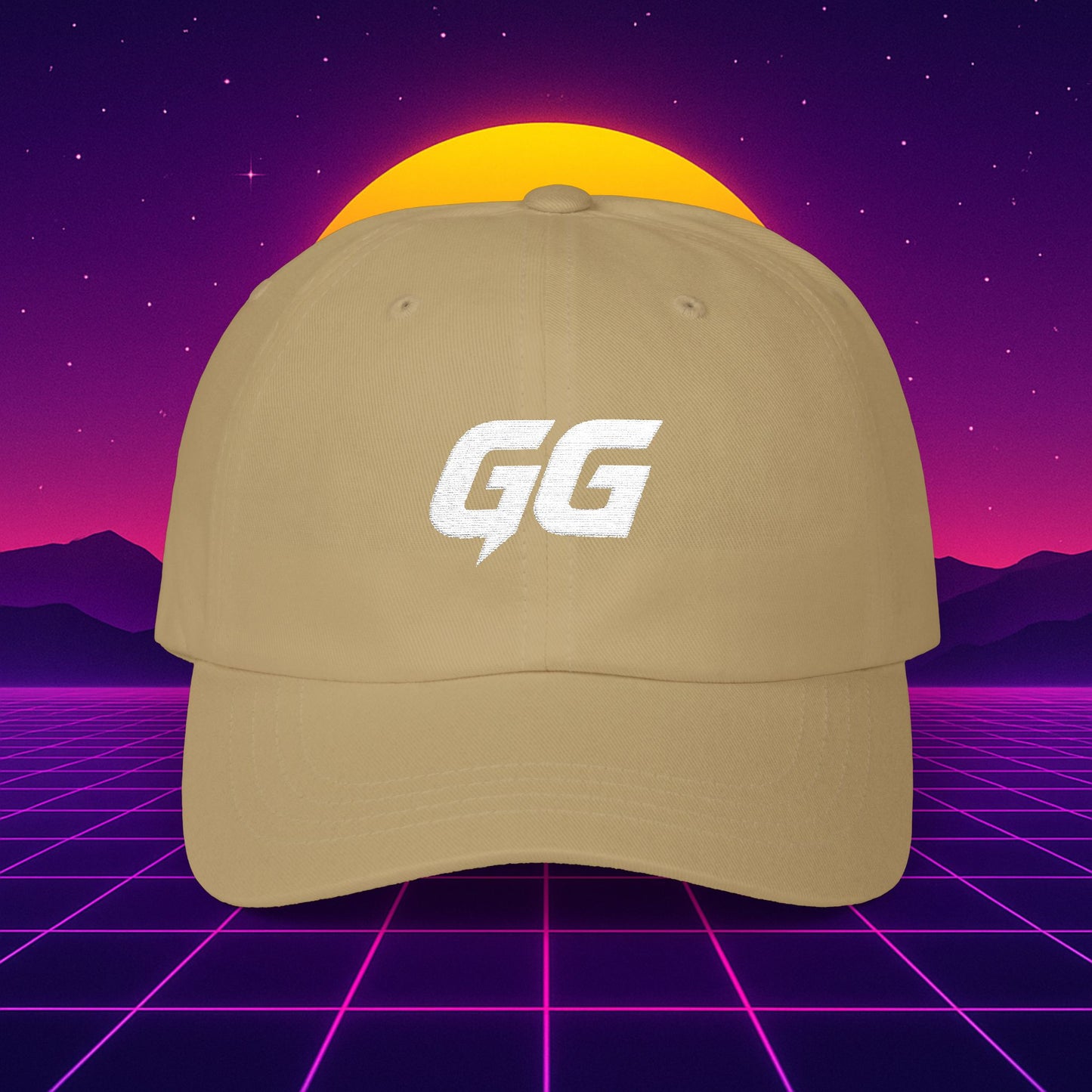 Classic GG Dad Cap (White)