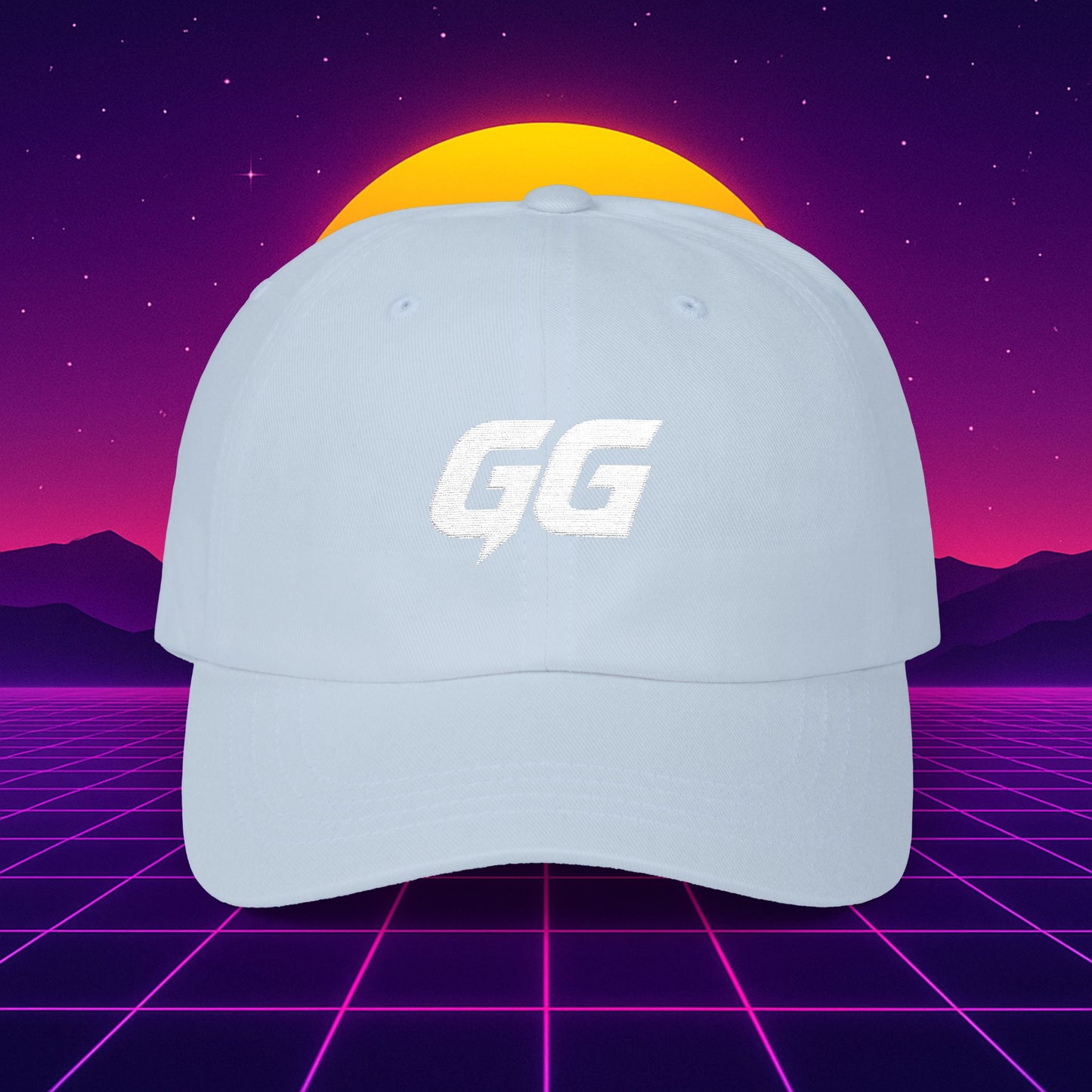 Classic GG Dad Cap (White)