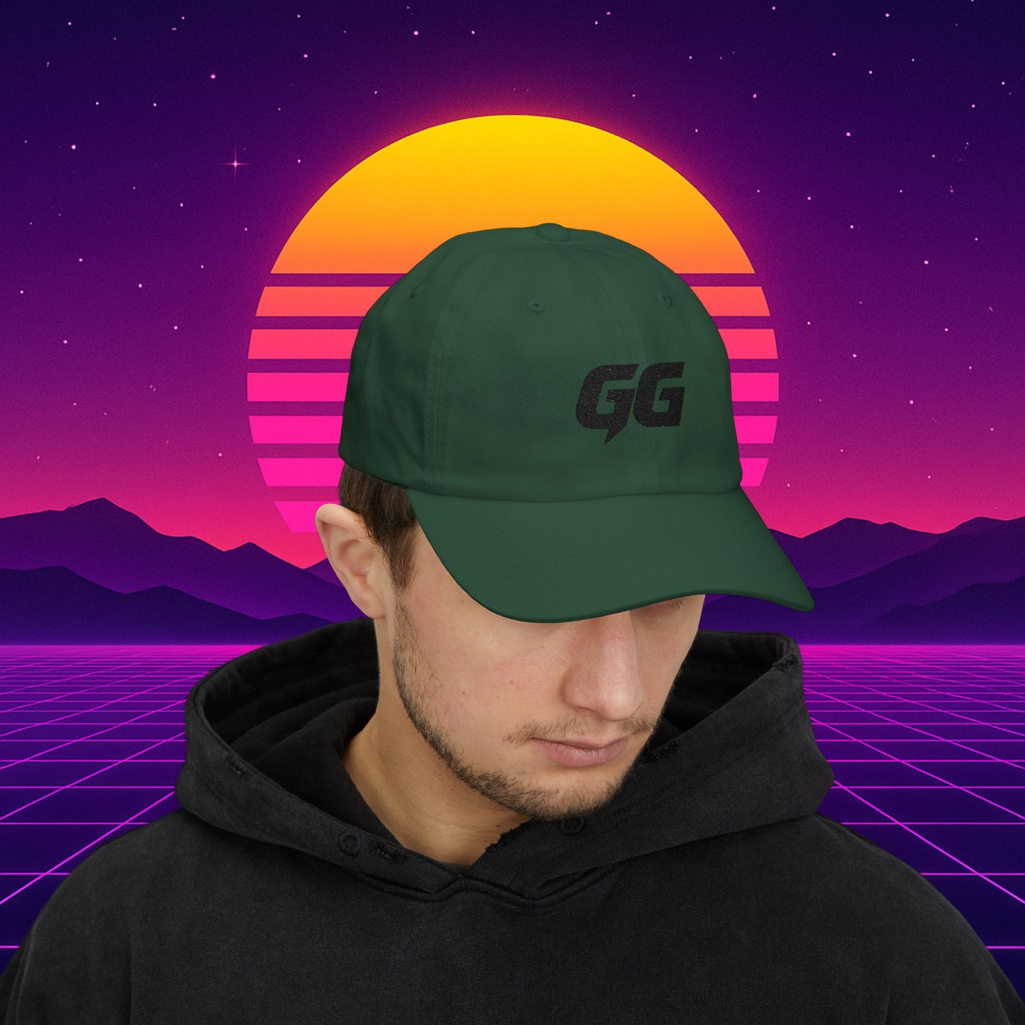 Classic GG Dad Hat (Black)
