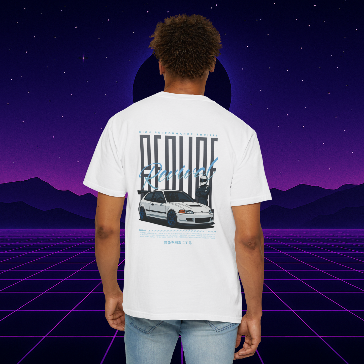 Redline Revival - Civic Hatch (White)